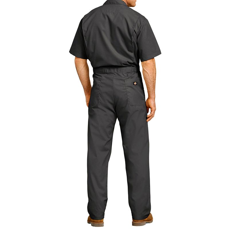 Dickies Mens Short Sleeve 33999 Work Wear Uniform Coveralls Black